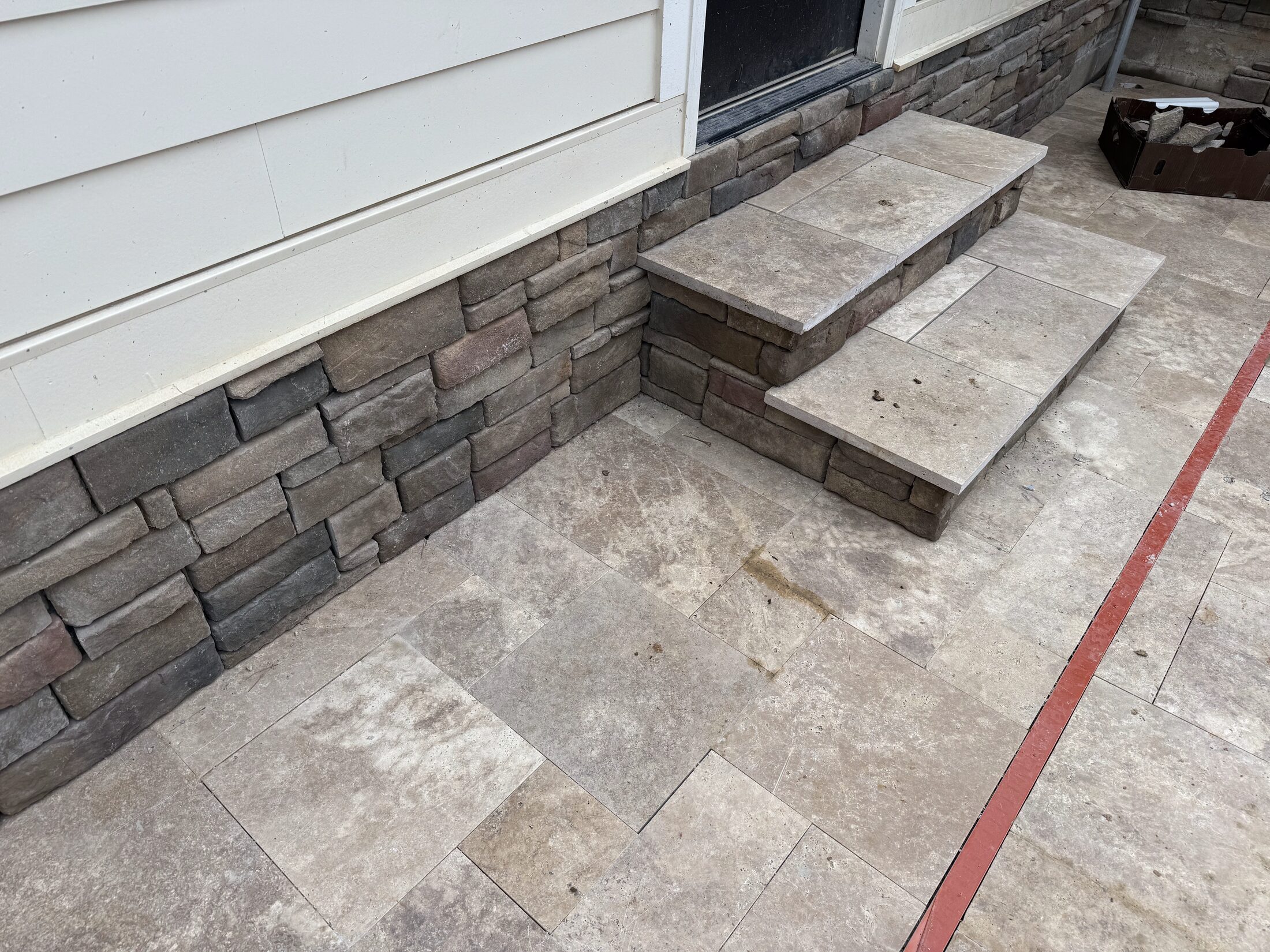 Finished backyard — built to match, built to last